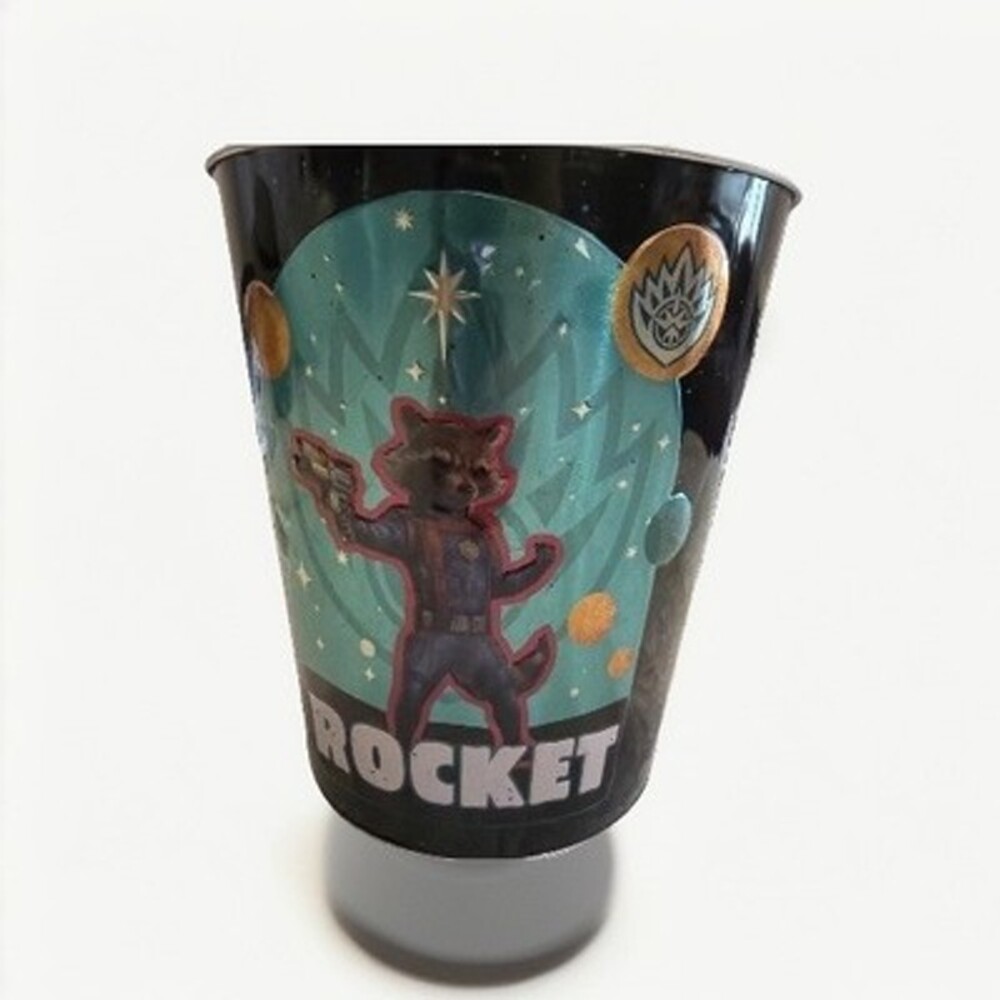 Guardians Of The Galaxy Vol 3 Rocket Raccoon Embossed Tin Popcorn Bucket Marvel